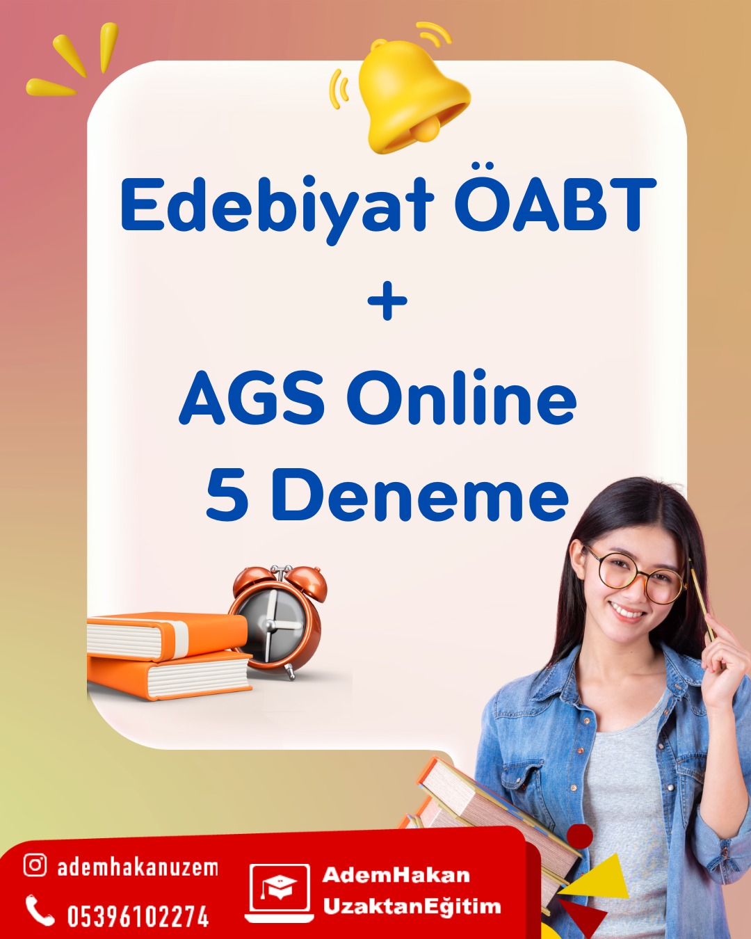 EDEBİYAT ÖABT + AGS 5 DENEME